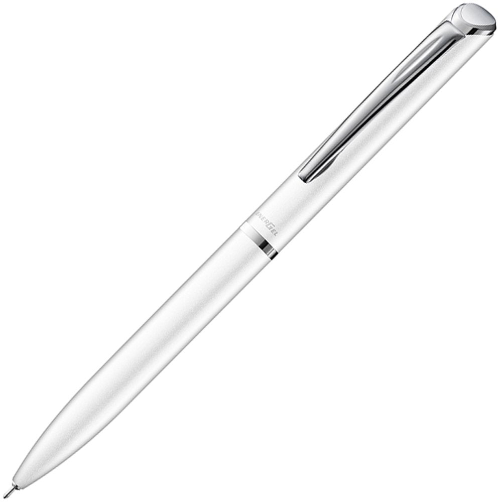 Pentel Energel Philography Ballpoint Pen Japan White Axis Bln2005W 05