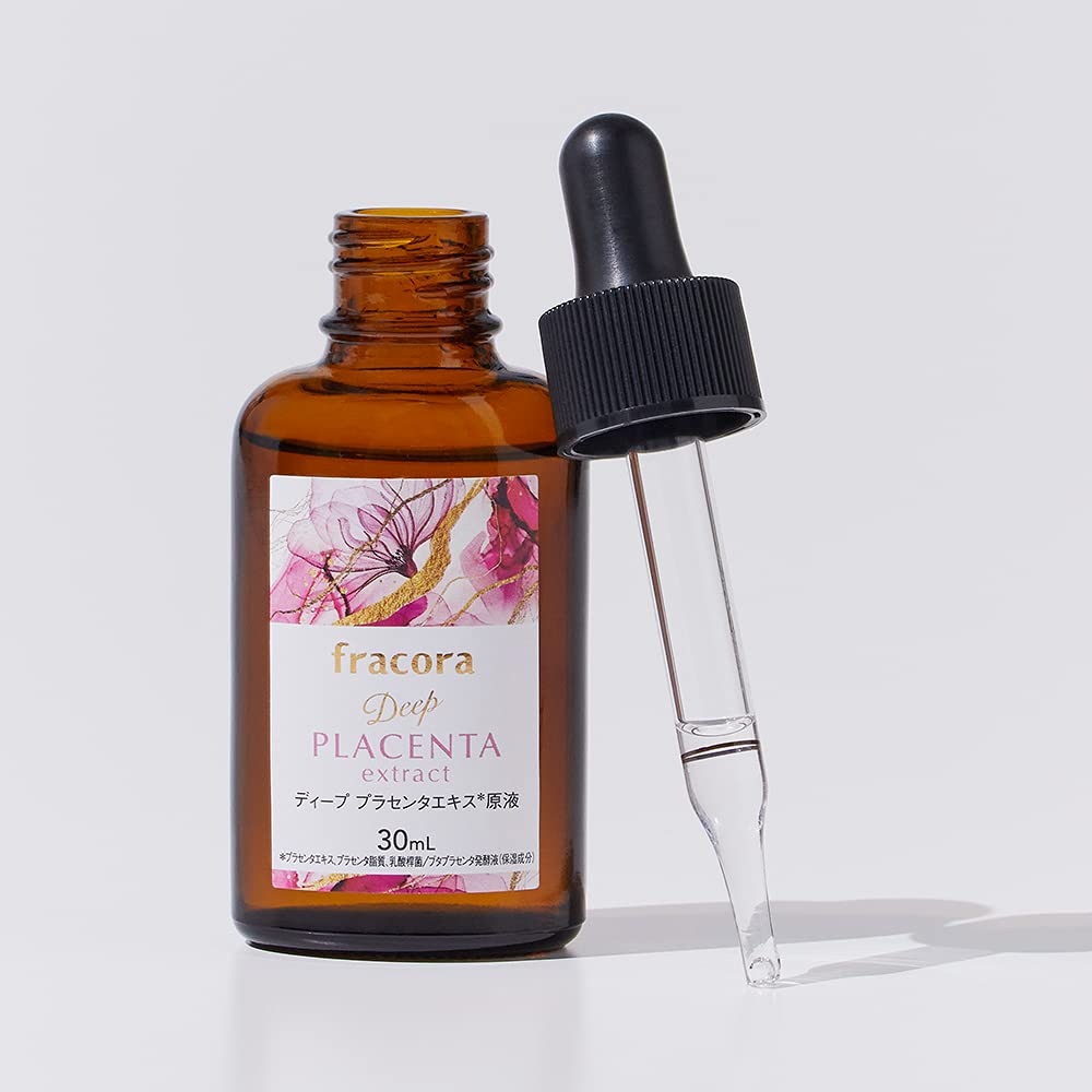 Fracora Deep Placenta Extract Serum 30ml - Japanese Beauty Essence - Aging Care Products