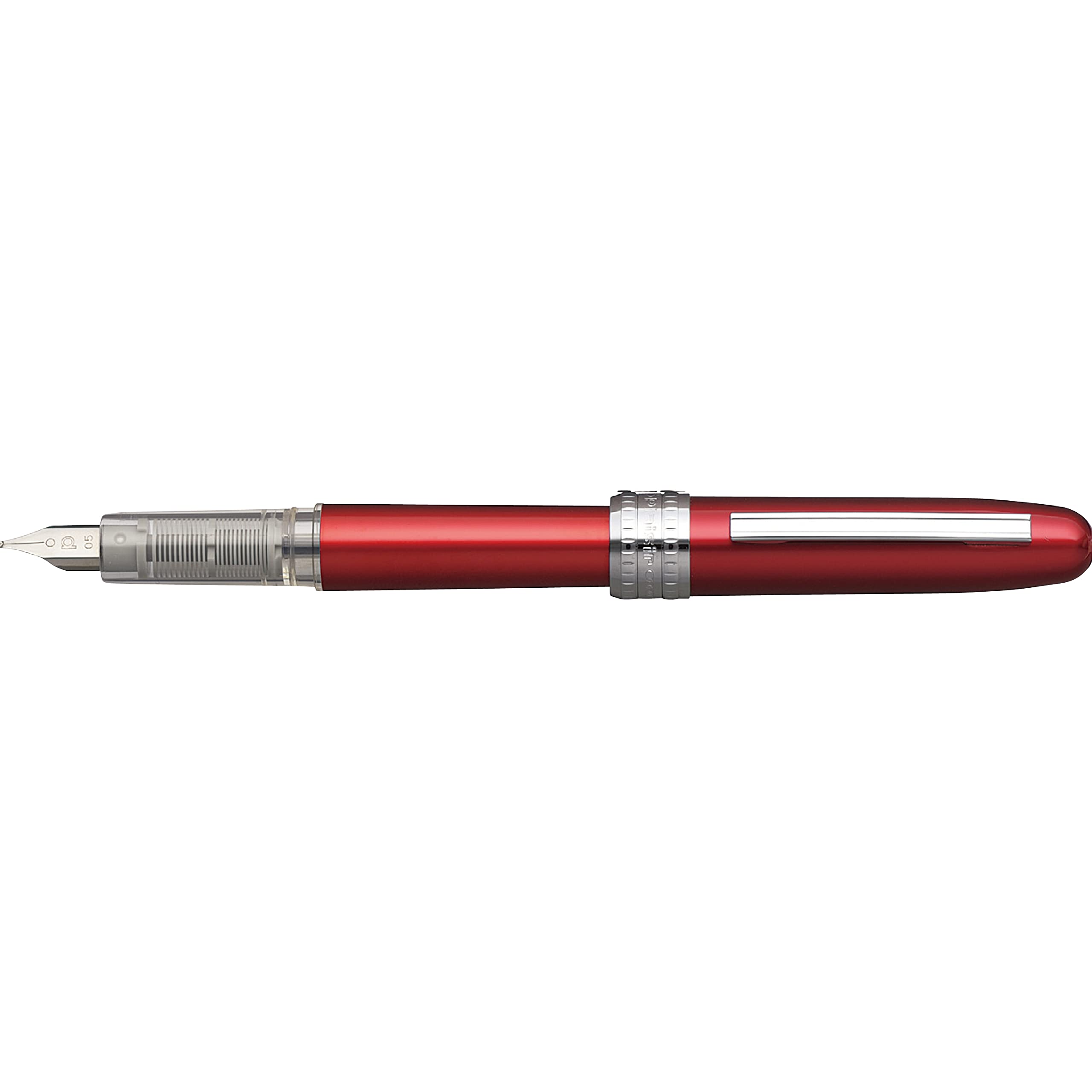 Platinum Fountain Pen Plaisir Fine Point Red Pgb-1000#70-2 Japan