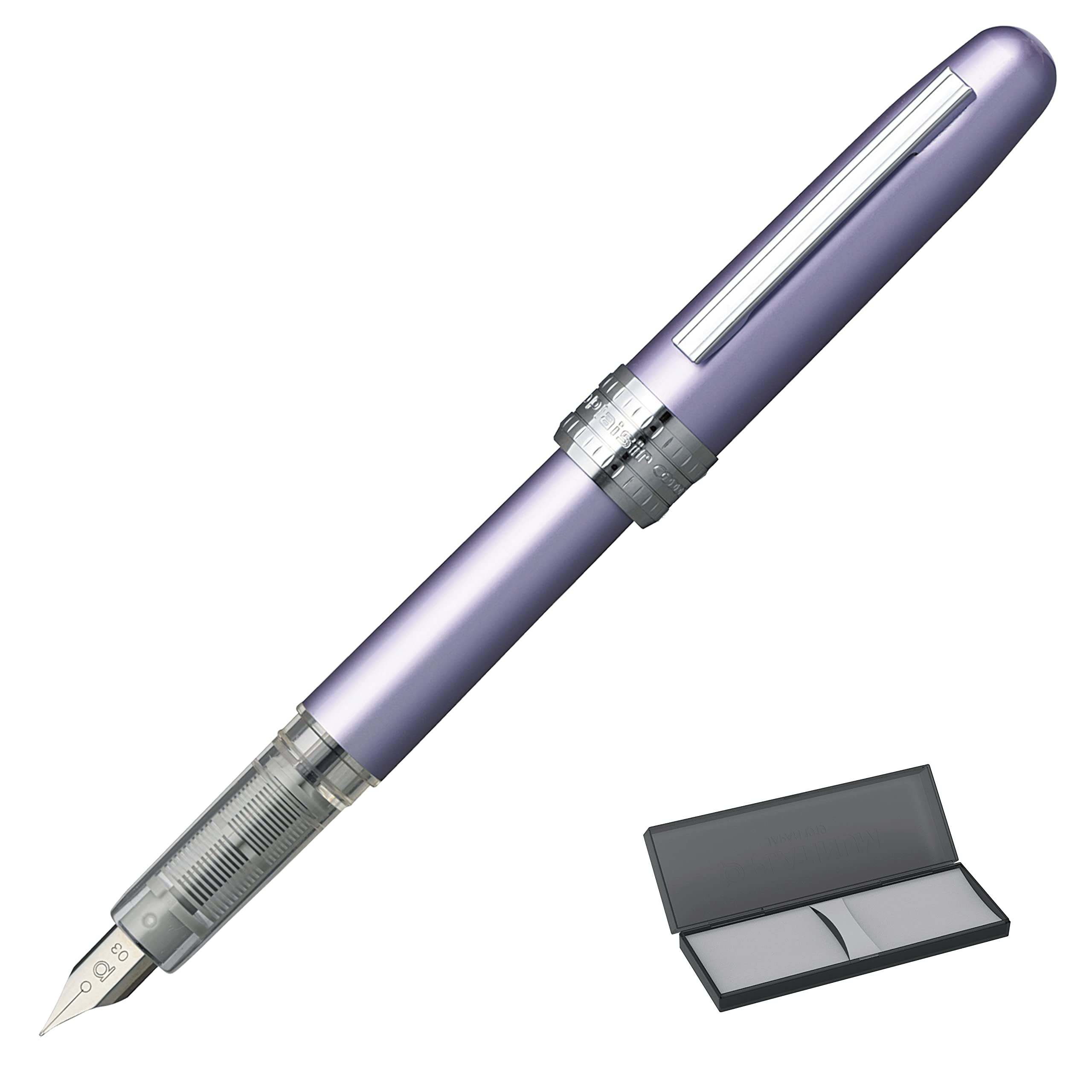 Platinum Fountain Pen Plaisir Japan Fine Point Violet Pgb-1000#28-2