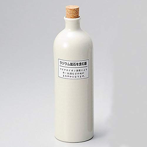 Japanese Tableware Shochu Server/Bottle/Wine Cooler 720Cc White Tokiwa Tokiya Pro 28-272-028-Me Ziyue Kiln Japan - YOYO JAPAN