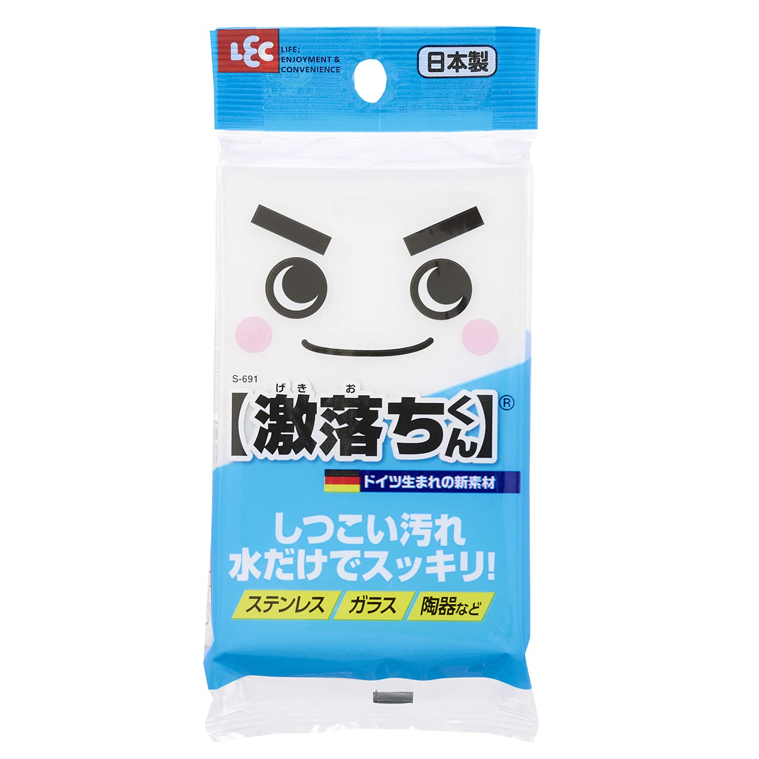 Lec Japan Rec Gekiochikun Melamine Sponge S-691