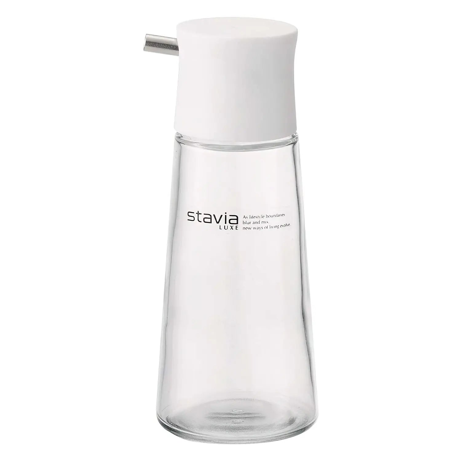 Risu Stavia Luxe Soda Glass Soy Sauce Cruet 140ml - White