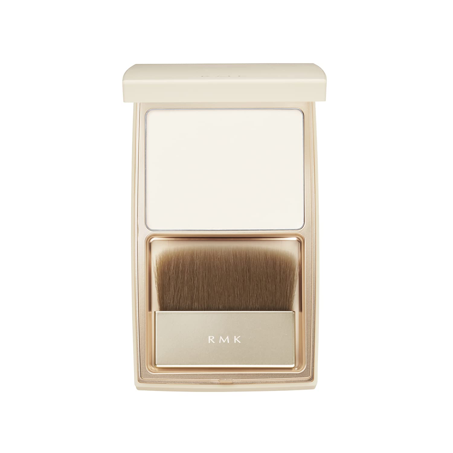 Rmk Silk Fit Setting Face Powder with Case and Brush - Pressed Sebum Absorbing Makeup Keeping