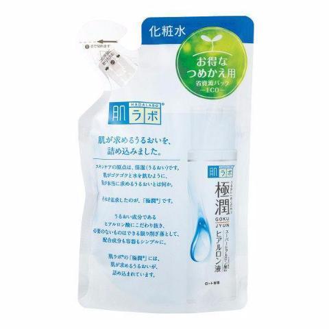 Rohto Hada Labo Gokujyun Super Hyaluronic Hydrating Lotion Refill 170ml