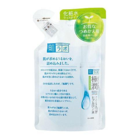 Rohto Hada Labo Gokujyun Super Hyaluronic Lotion Light Refill 170ml