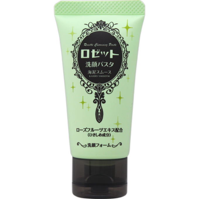 Rosette Cleansing Pasta Sea Mud Smooth Mini Cleansing Foam 30g - Facial Cleansing Foam