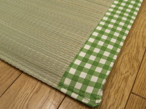 Ikehiko Corporation Rush Sleeping Mat With Pillow Green Single 60X180Cm Japan Urethane Included - YOYO JAPAN
