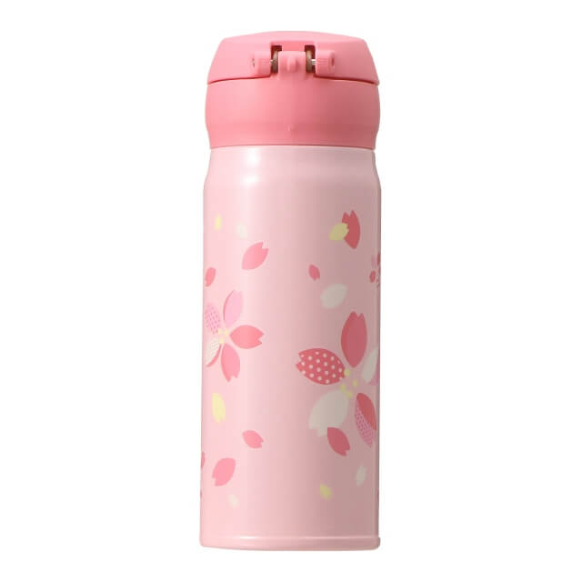 Starbucks Sakura 2022 Handy Stainless Bottle Sweet 400ml - Japanese Starbucks Thermos Bottles