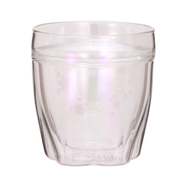 Starbucks Sakura 2022 Heat Resistant Glass Aurora 237ml - Japanese Starbucks Heat Resistant Glass