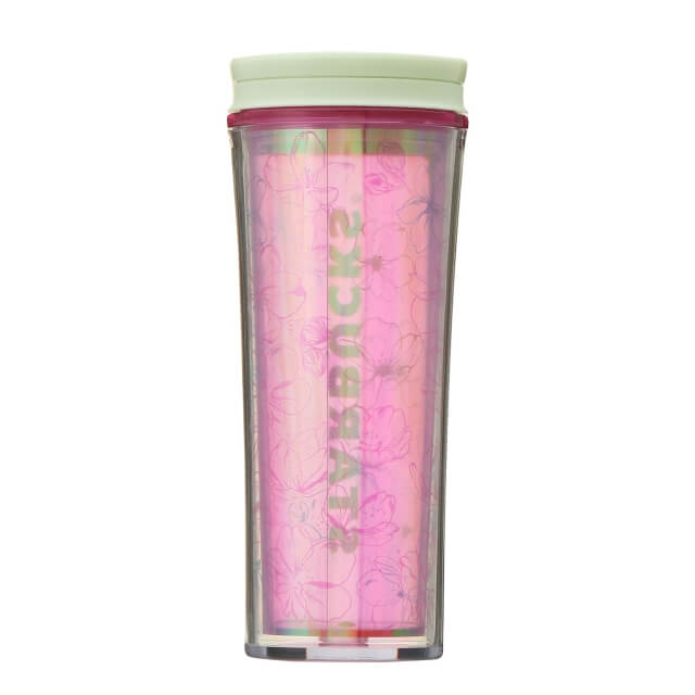 Starbucks Sakura 2022 Plastic Bottle Tumbler Aurora Pink 355ml - Japanese Starbucks Plastic Bottles