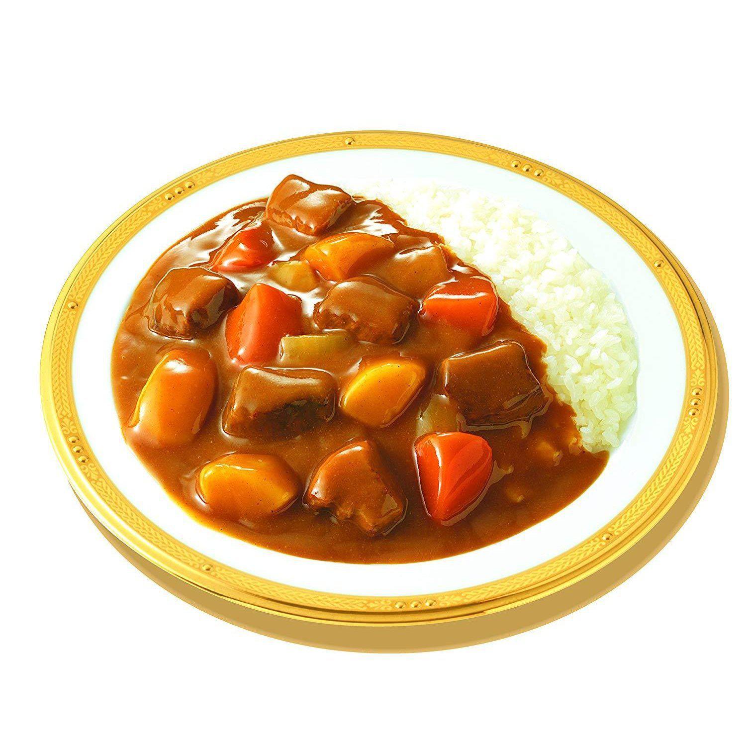 S&B Foods Golden Japanese Curry Roux Sauce Hot 198g