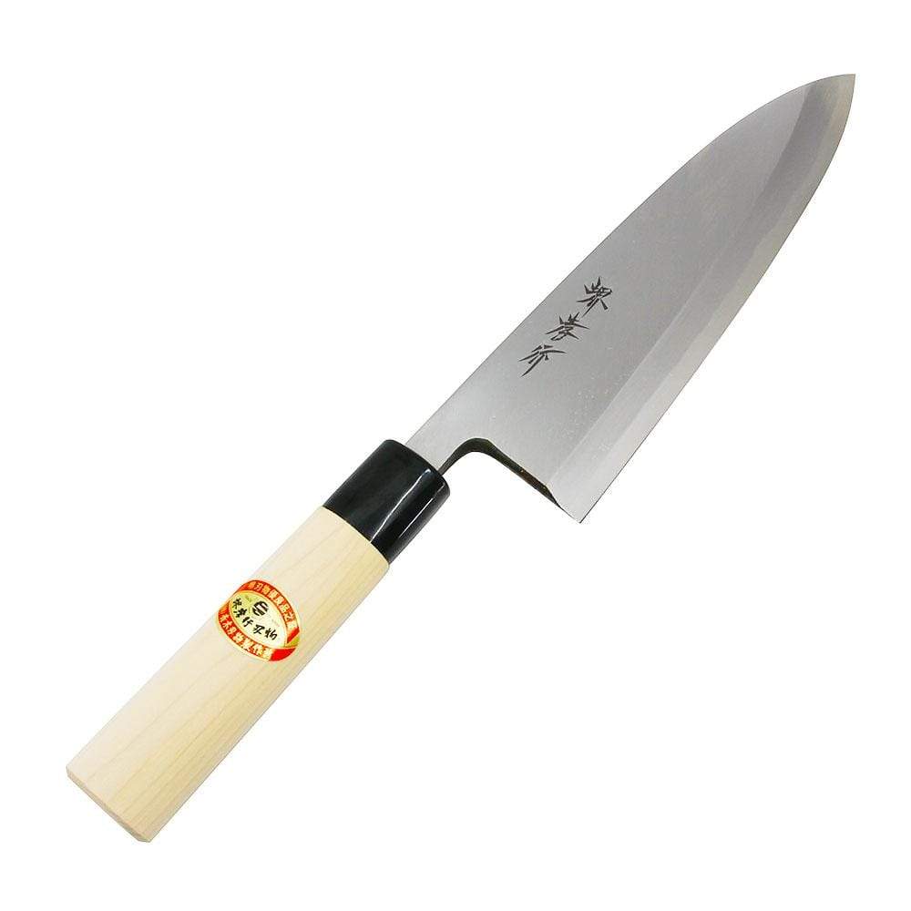 Sakai Takayuki Kasumitogi Shirogami Carbon Steel Deba Knife Deba 150mm (06035)