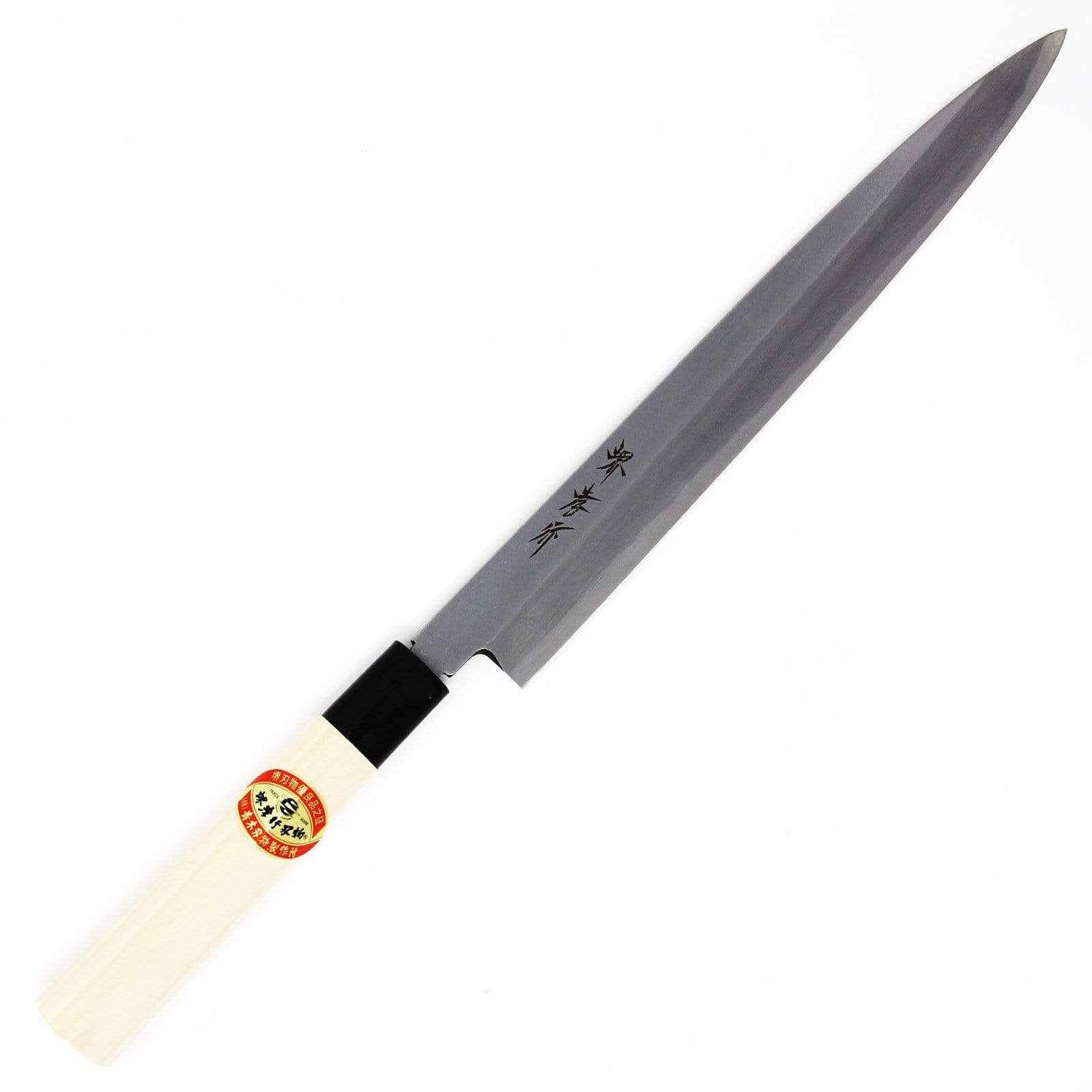 Sakai Takayuki Kasumitogi Shirogami Carbon Steel Yanagiba Knife Yanagiba 180mm (06001)