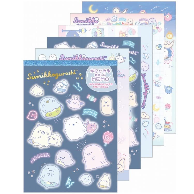 San-X Sumikko Gurashi Memo Pad Ghost Night Park Mh10202