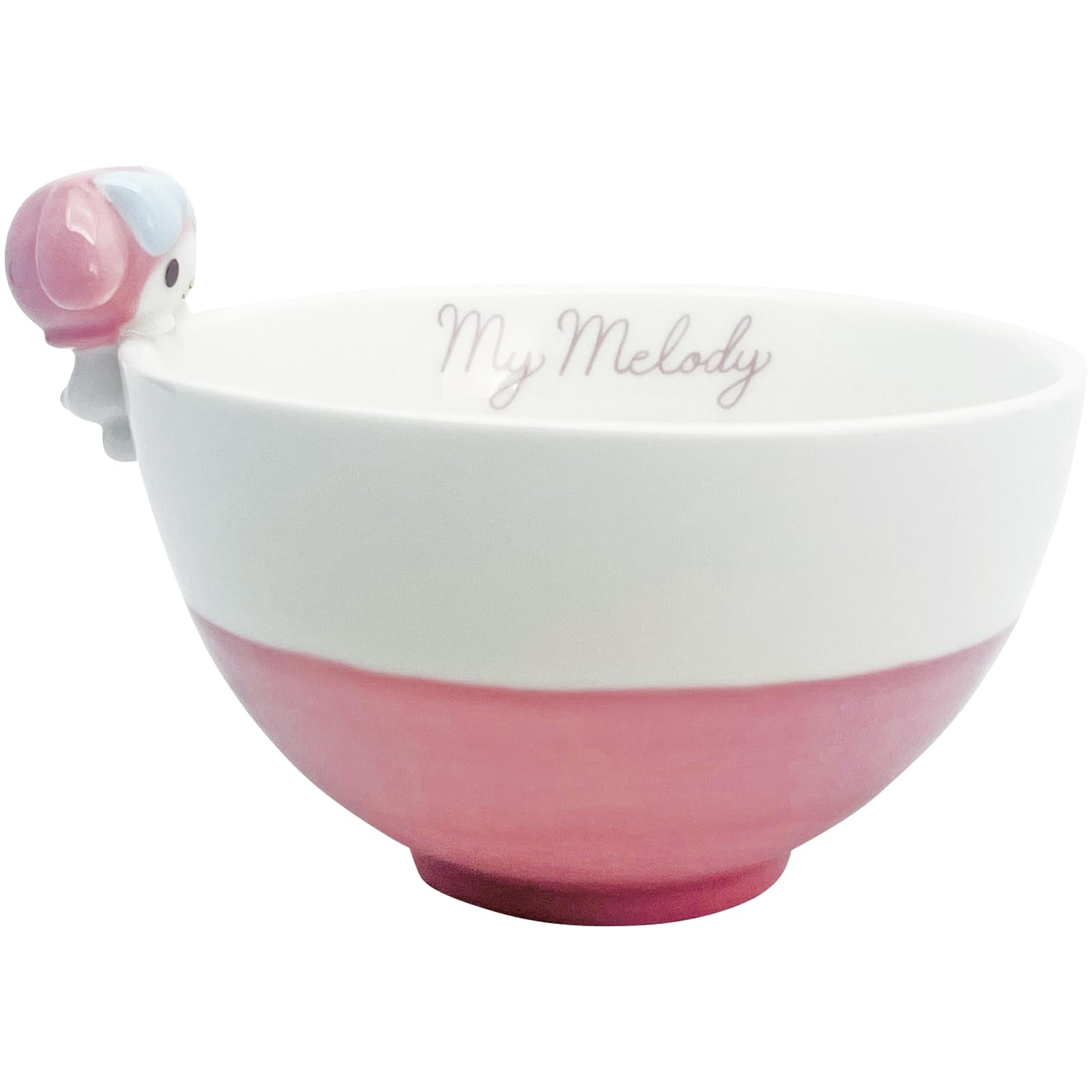 Sun Art My Melody Ride-On Rice Bowl & Teacup Set Sanrio Gift