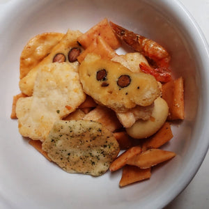 Sanko Mixed Rice Crackers 7 Japanese Flavors Assortment Pack 110g - YOYO JAPAN