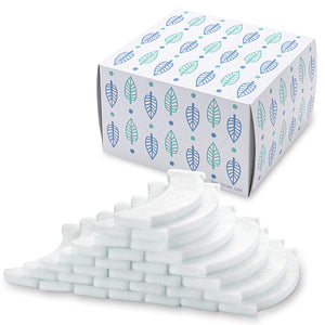 Sanko Mitsuba Toilet Stain Prevention Pad 30Pcs Japan Clean Odor Prevention White Leaf Box Aa-21 6X17Cm - YOYO JAPAN