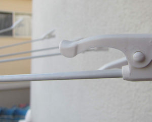 Sawafuji Japan Hand Dryer 20 Racks [Laundry Hanger/Parallel Hanger/Towel Dryer/Foldable/Small Item] White Hm-20A 82X44Cm - YOYO JAPAN