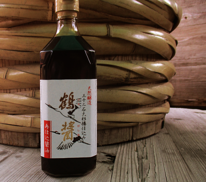 Yamaroku Tsurubishio Shoyu Barrel Aged Japanese Soy Sauce 500ml