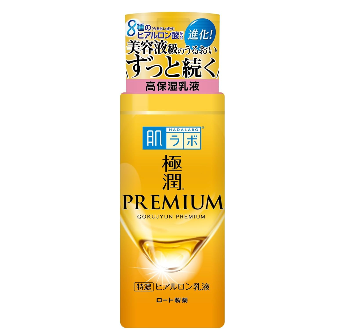 Rohto Hada Labo Gokujyun Premium Super Hyaluronic Milky Lotion 140ml