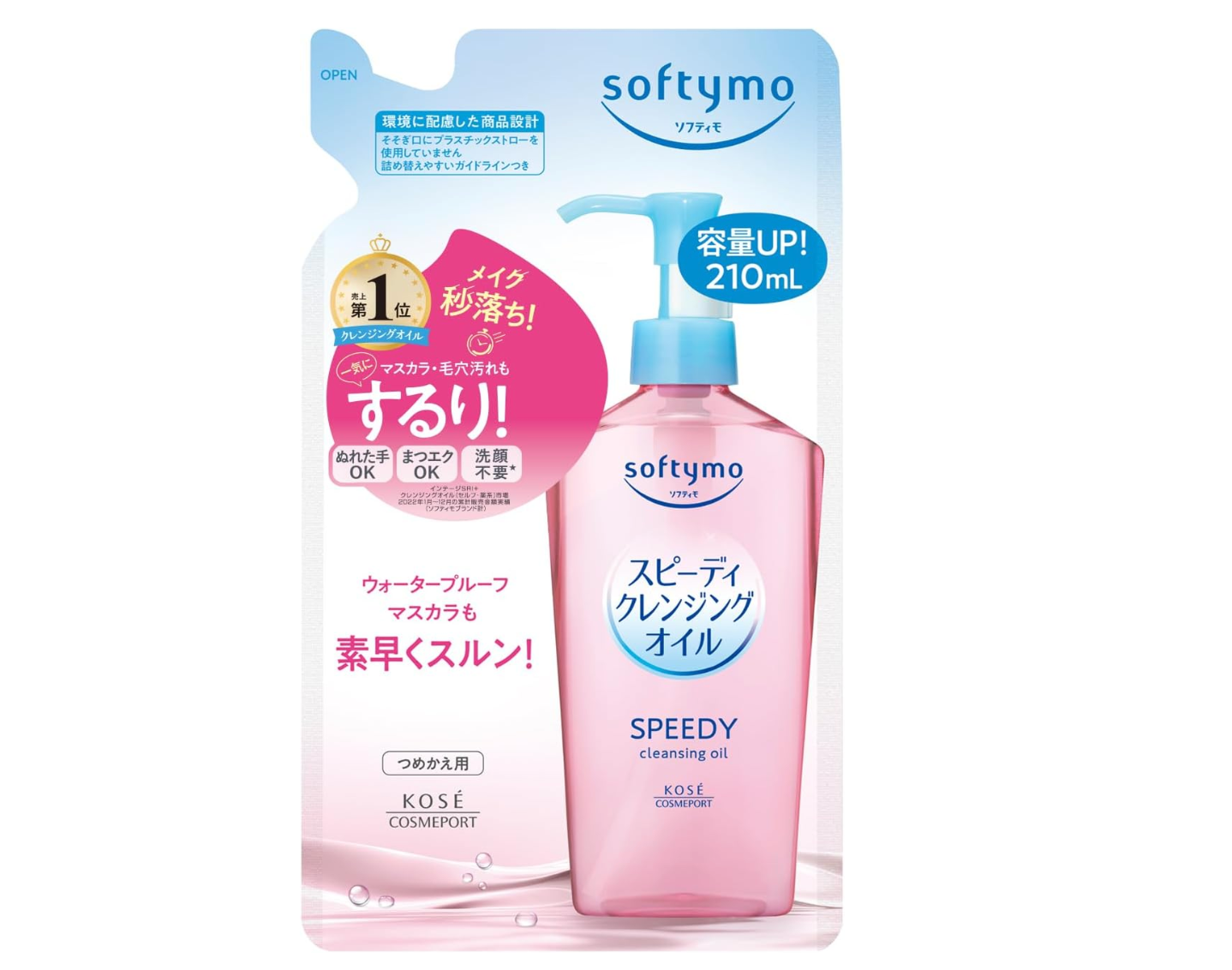 Softymo Speedy Cleansing Oil Refill (200 ml)