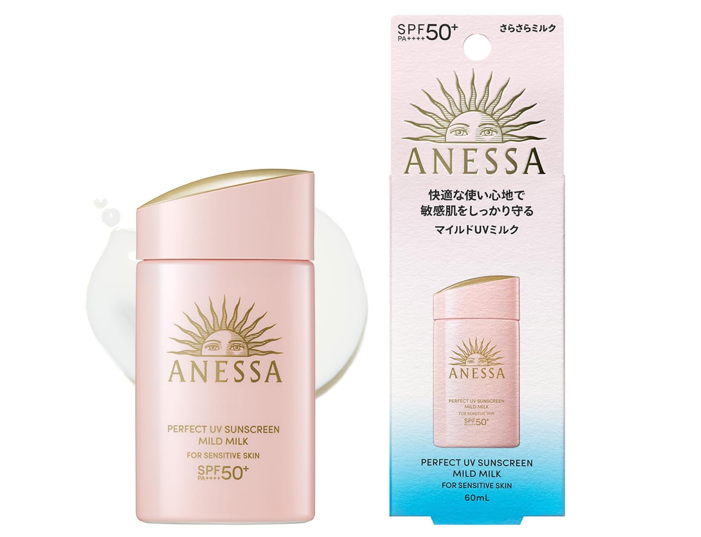 Shiseido Anessa Perfect UV Sunscreen Mild Milk SPF50+ 60ml