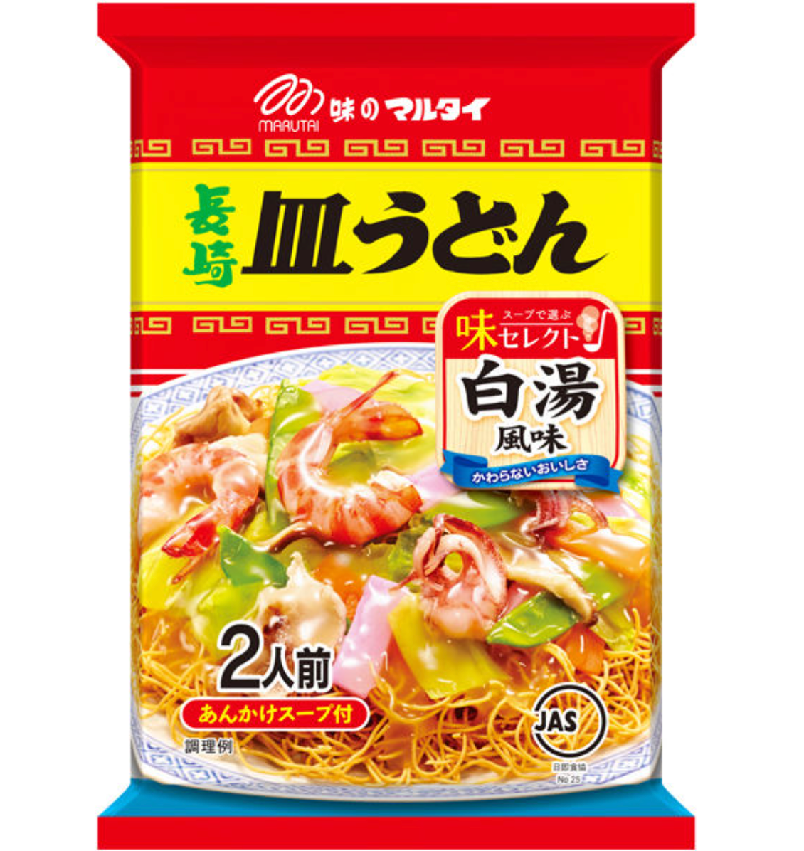 Marutai Nagasaki Sara Udon Instant Crispy Noodles 140g (Pack of 3)