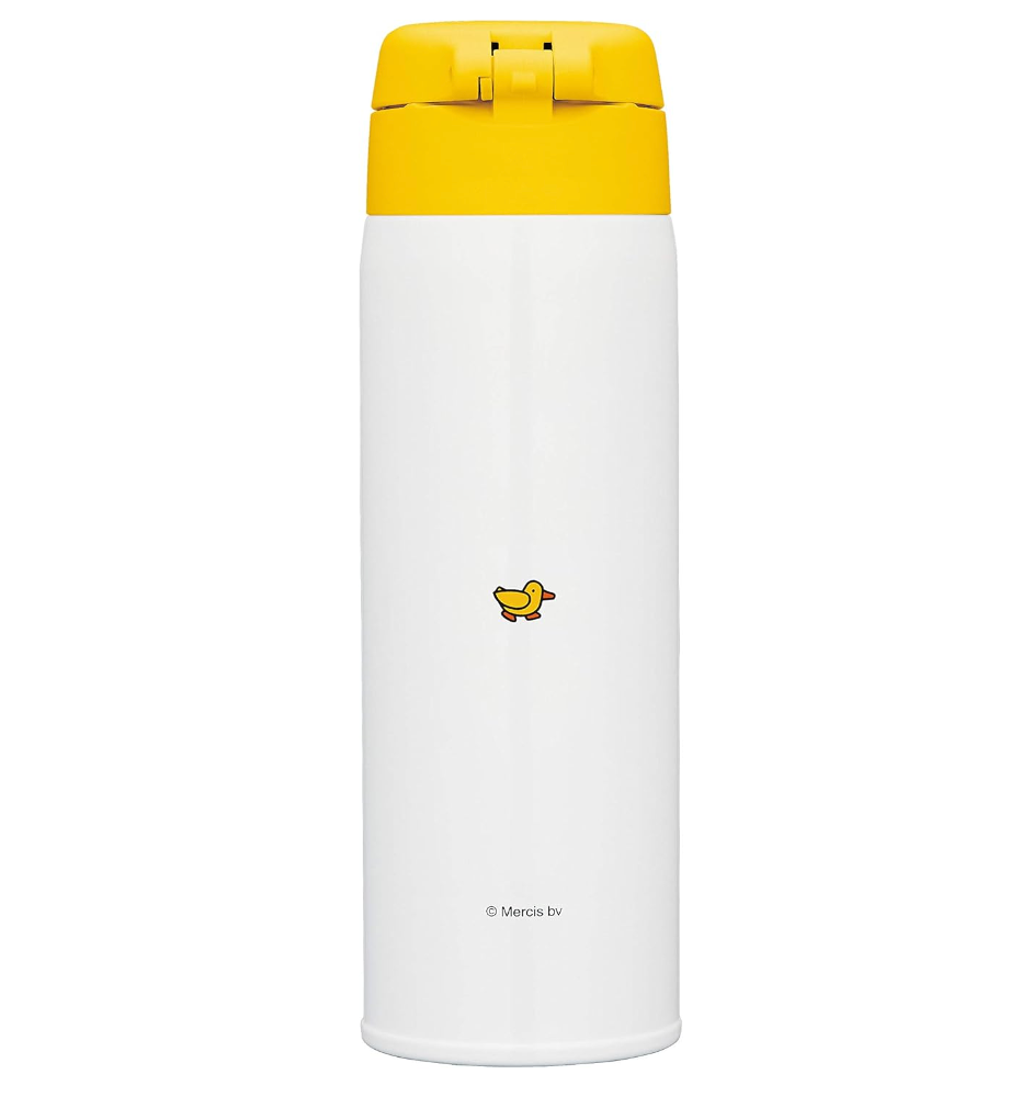 Thermos Miffy Jnx-501B Stainless Steel Milk Preparation Bottle Yellow White 500ml