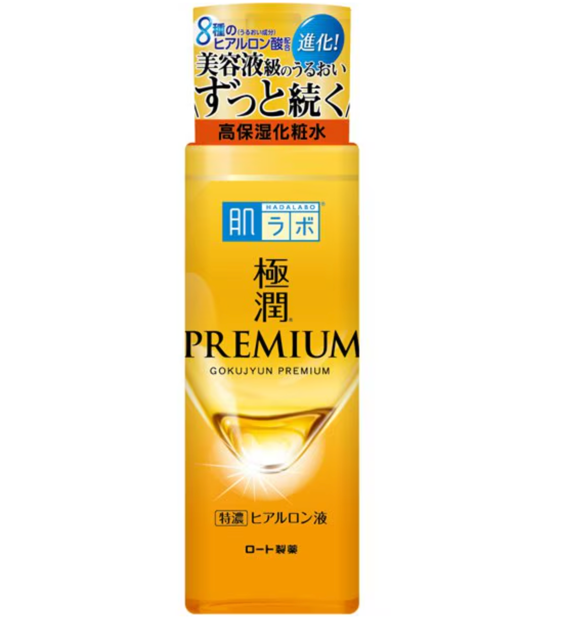 Rohto - HadaLabo Gokujyun Premium Hyaluronic Lotion (170ml) - Japanese Skincare