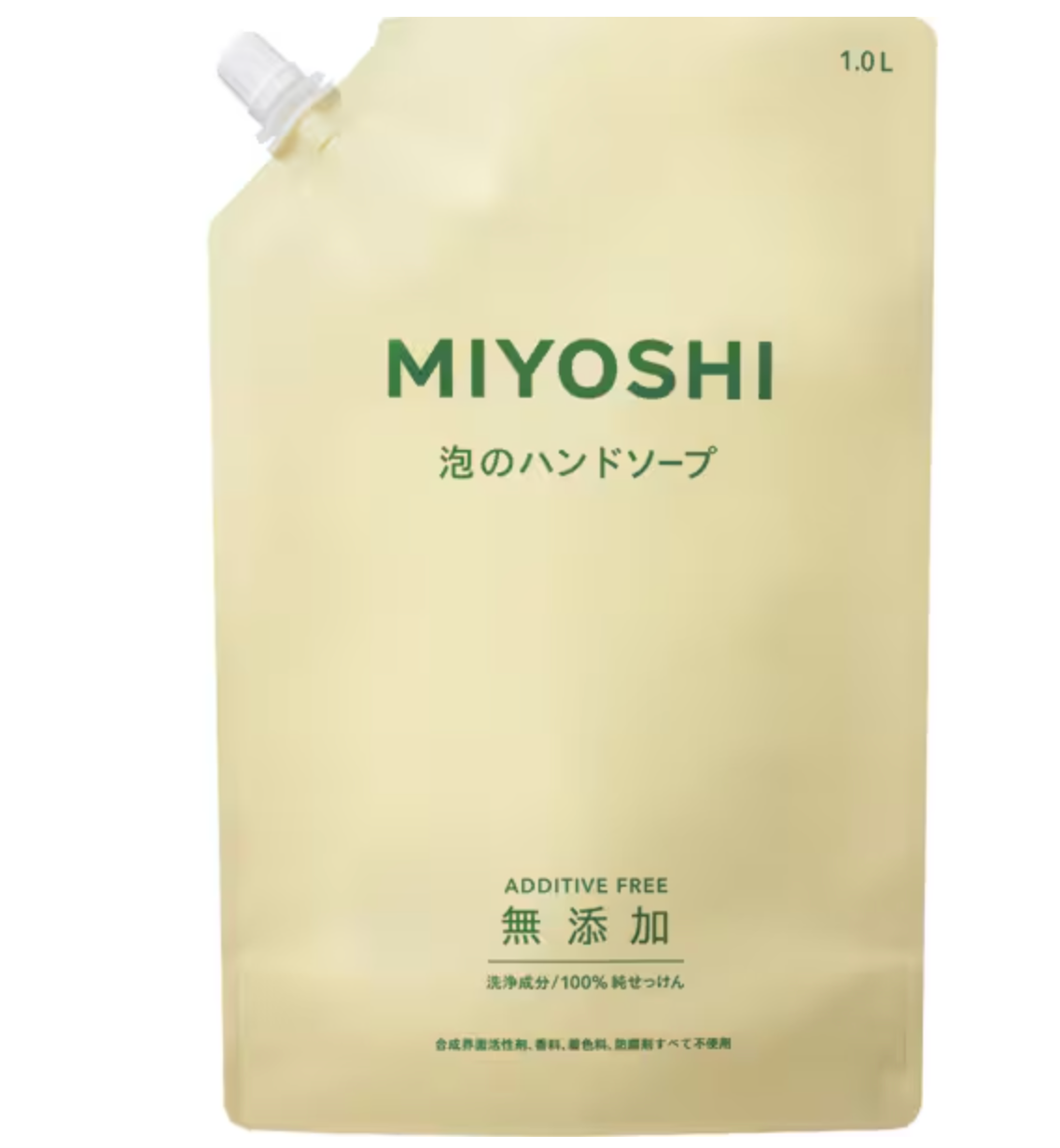 Miyoshi Additive Free Soap Foam Hand Soap Refill 1000ml - Japan Personal Care Products And Hand Wash