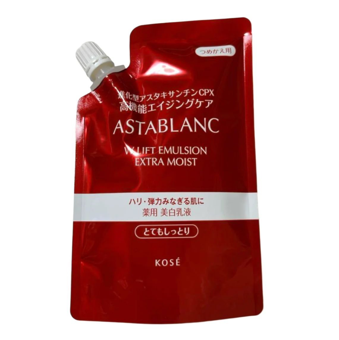 Kose Astablanc W Lift Emulsion Moist 90ml [refill] - Japanese Whitening Emulsion For Aging Care