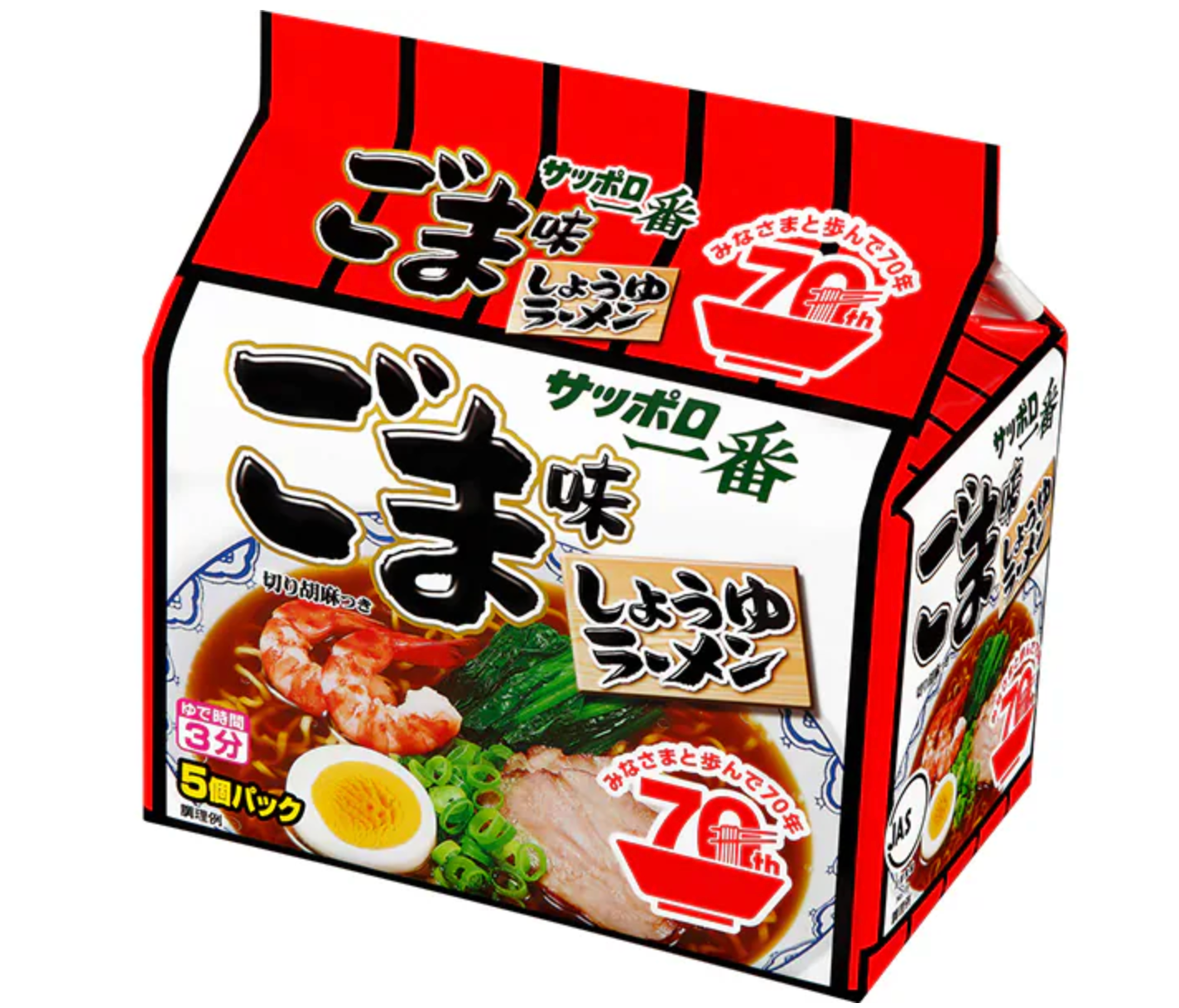 Sanyo Foods Sapporo Ichiban Sesame Ramen 5 Servings