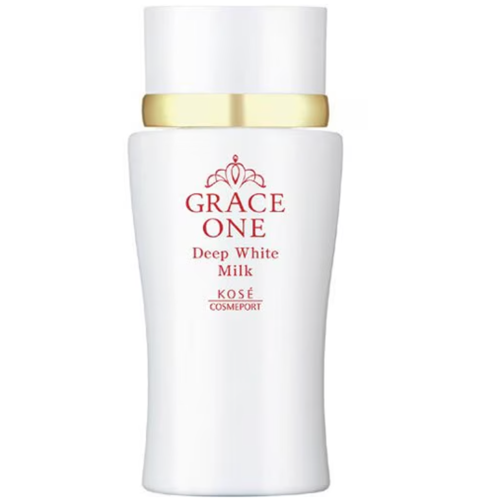 Kose Grace One Deep White Lotion Moist Swan Anti-Age Medicated Milk 130ml - Japan Lotion