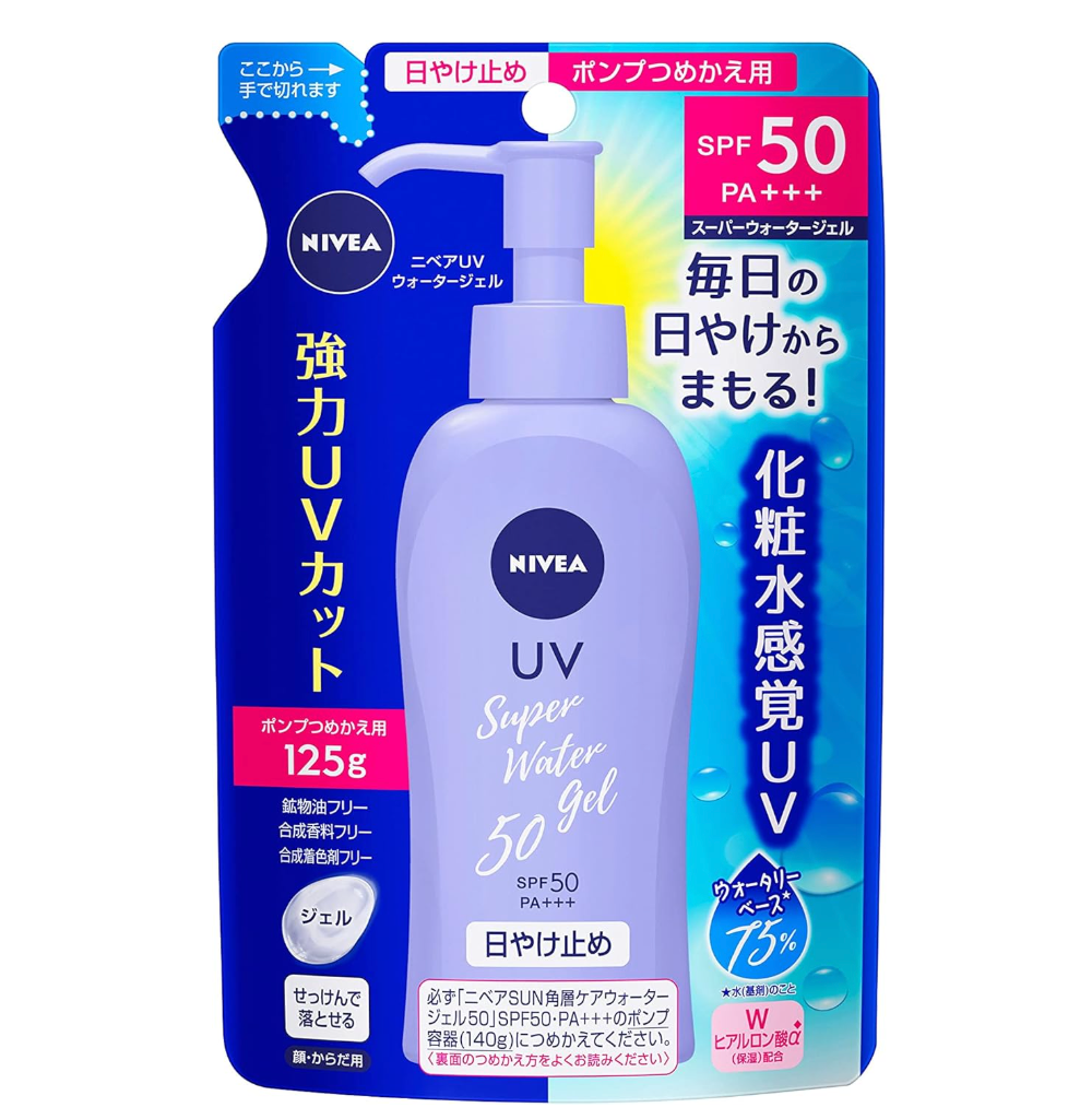 Nivea Sun Protect Super Water Gel Sunscreen Refill SPF50 PA+++ 125g