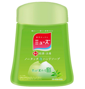 Muse No Touch Foam Hand Soap Refill 250Ml (250 Uses) Japan Bulk Purchase 6-Pack Automatic Dispenser - YOYO JAPAN