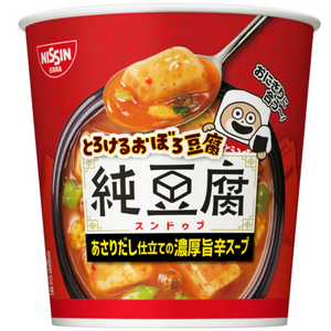 Nissin Sundubu Chige Hot Tofu Soup 17g (Pack of 3 Cups) - YOYO JAPAN