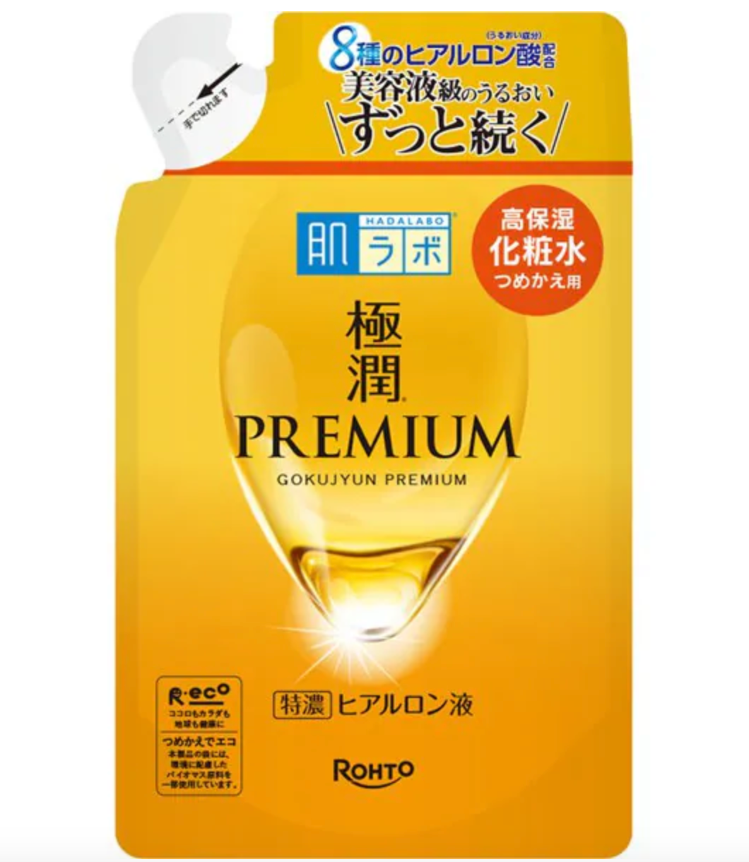 Rohto Hada Labo Gokujyun Premium Lotion Refill 170ml - YOYO JAPAN