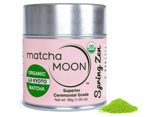 Matcha Moon Kyoto Uji Matcha Grown Organically, 30g - YOYO JAPAN