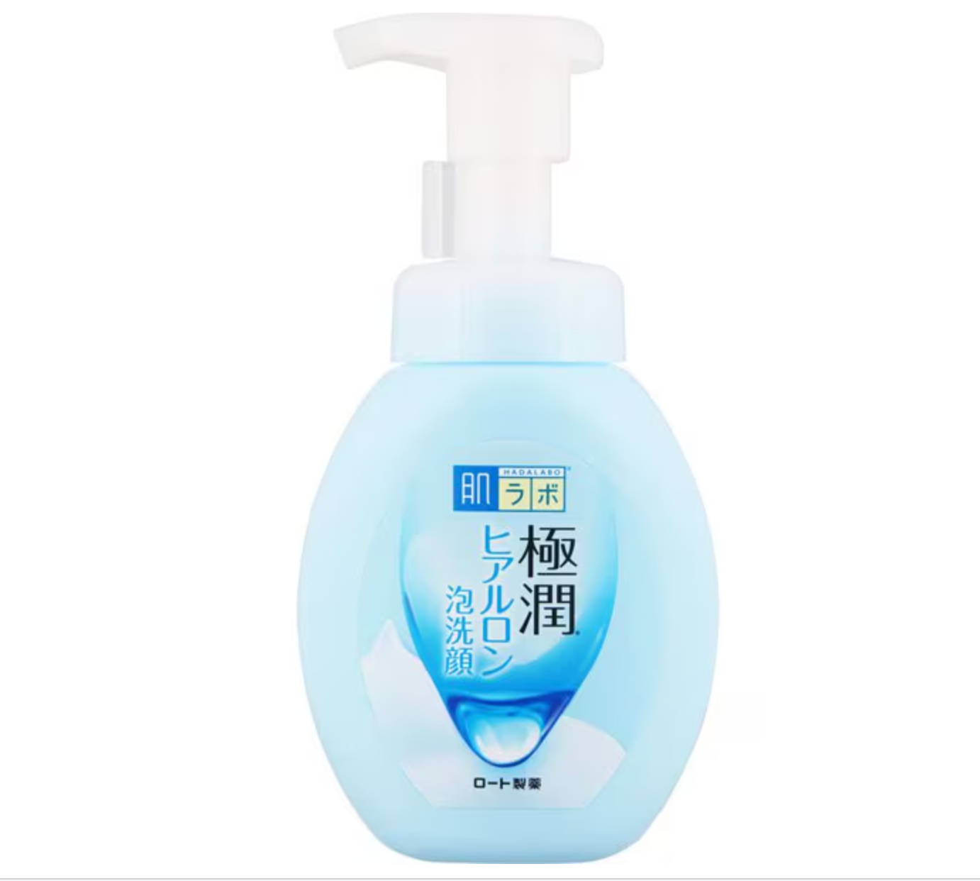 HadaLabo Gokujyun Hyaluron Cleansing Foam (160ml) - YOYO JAPAN