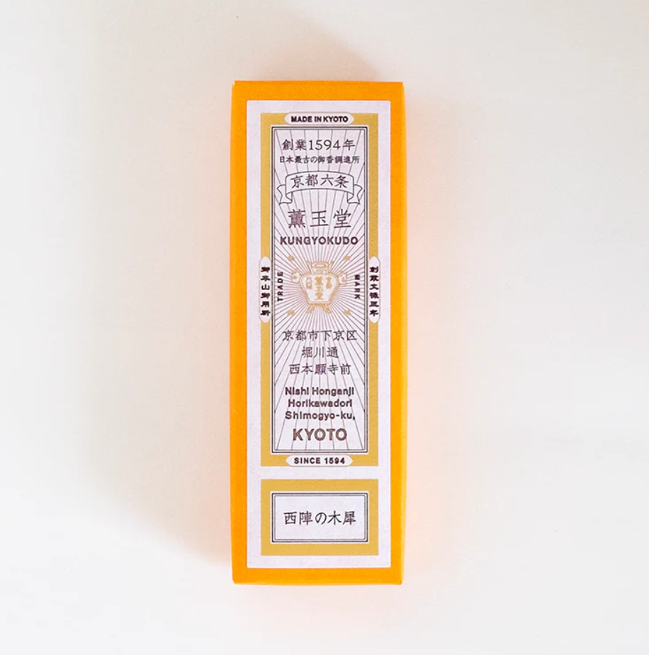 Kungyokudo Japanese Incense Nishijin Osmanthus 60 Sticks - YOYO JAPAN