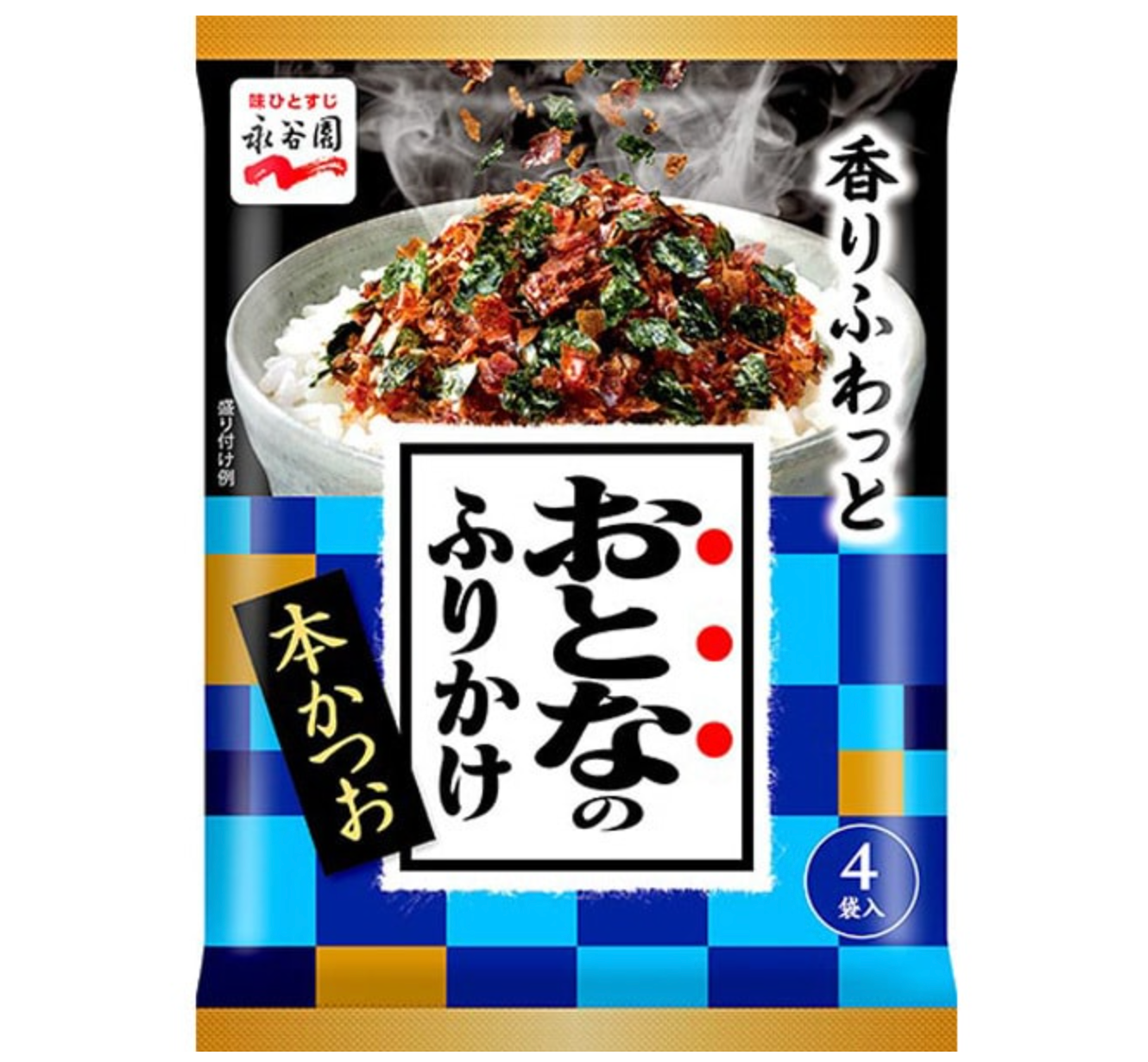 Nagatanien Otona no Furikake Rice Seasoning Katsuo Bonito Flavor 12.5g - YOYO JAPAN