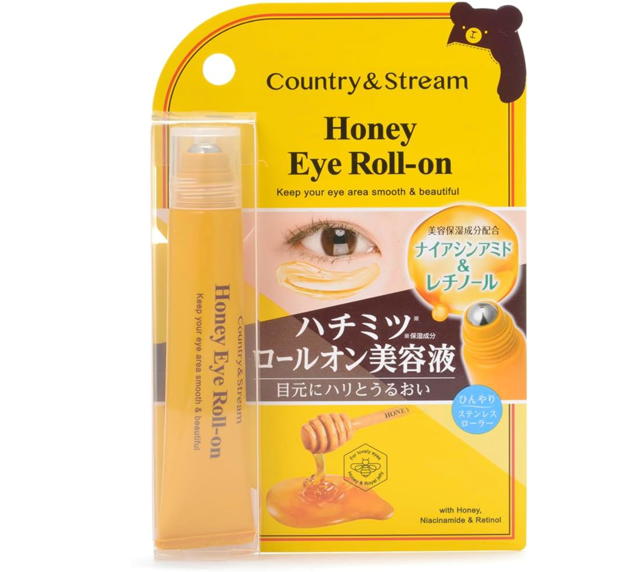 Country & Stream Natural Eye Roll-On 15Ml From Japan - YOYO JAPAN