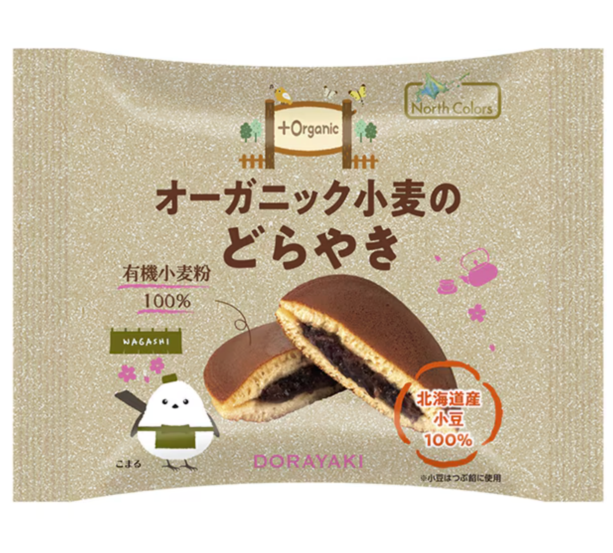 North Colors Organic Dorayaki Additive-Free Azuki Filled Pancakes