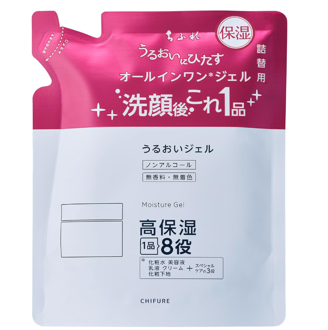 Chifure All In One Moisture Gel 108g [refill] - Popular Japanese Moisturizing Gel