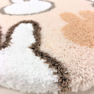 Senko Miffy Toilet Lid Cover W/ Suction Sheet Japan Beige 65340 - YOYO JAPAN