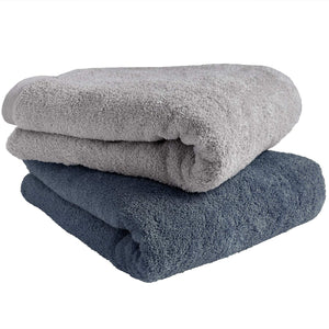 Senses Japan Made Bath Towel Set 2 Large Quick Dry Osaka Senshu Towel Antibacterial Deodorant 2 Colors 01 - YOYO JAPAN