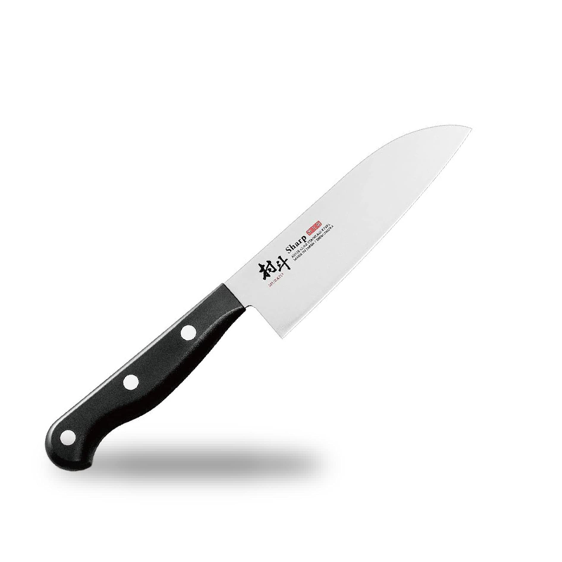 Shimomura Japan Murato Sharp Santoku Knife 145Mm Aus-10 Steel Dishwasher Safe Msp-103 Niigata Tsubamesanjo