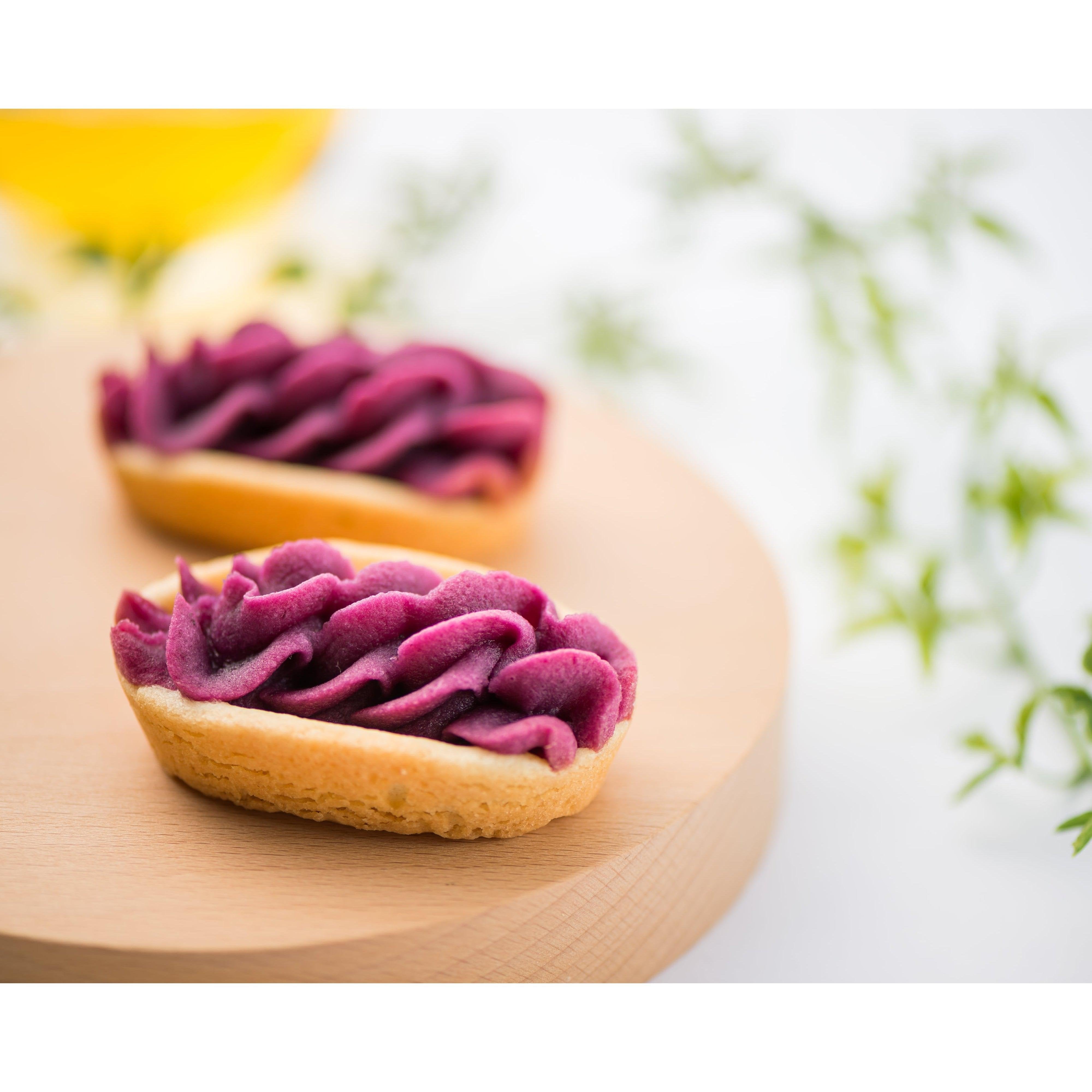 Shiroma Beni Imo Tart Japanese Purple Sweet Potato Cake 12 Pieces