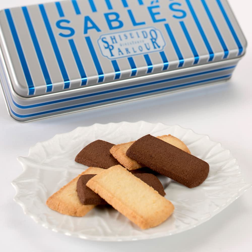 Shiseido Parlour Sablés Japanese French-Inspired Biscuits in 2 Flavors 22 pcs.